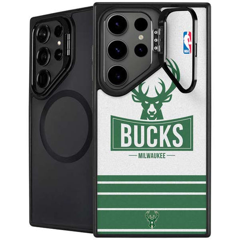 NBA Milwaukee Bucks Static Galaxy S24 Ultra Kickstand Case
