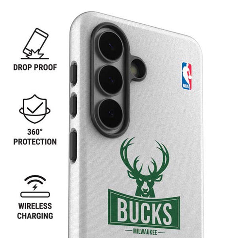 NBA Milwaukee Bucks Static Galaxy S26 Impact Case