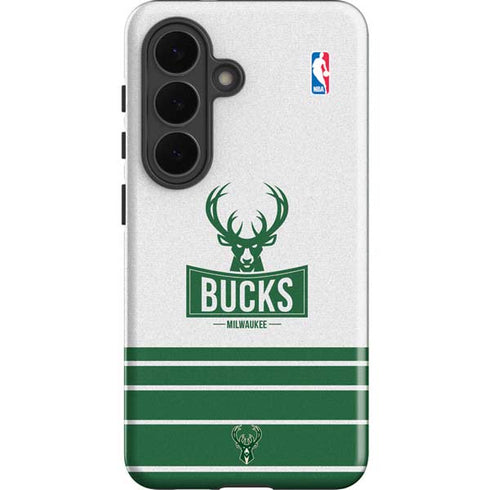 NBA Milwaukee Bucks Static Galaxy S26 Plus Impact Case