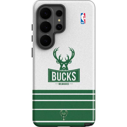 NBA Milwaukee Bucks Static Galaxy S26 Ultra Impact Case