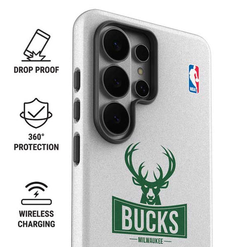 NBA Milwaukee Bucks Static Galaxy S26 Ultra Impact Case