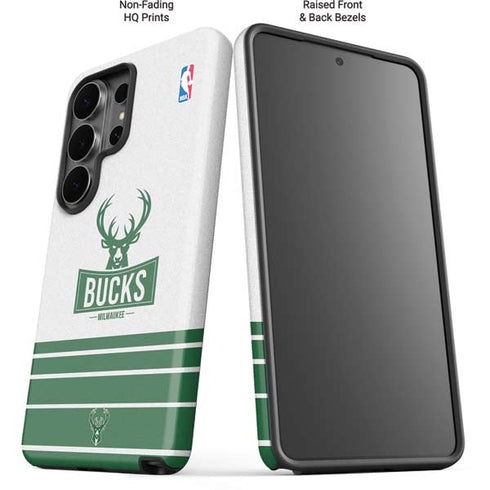 NBA Milwaukee Bucks Static Galaxy S26 Ultra Impact Case