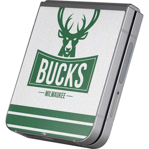 NBA Milwaukee Bucks Static Galaxy Z Flip6 Skin