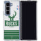 NBA Milwaukee Bucks Static Galaxy Z Fold5 5G Clear Case