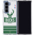 NBA Milwaukee Bucks Static Galaxy Z Fold5 5G Clear Case