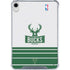 NBA Milwaukee Bucks Static iPad 11th Gen (2025) Clear Case