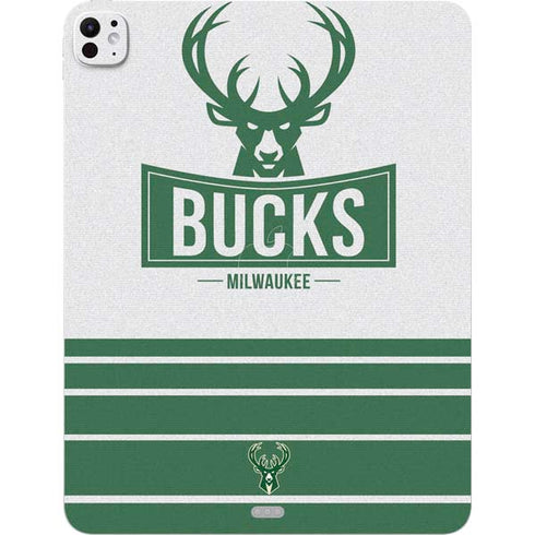 NBA Milwaukee Bucks Static iPad Pro 13in M4 (2024) Skin