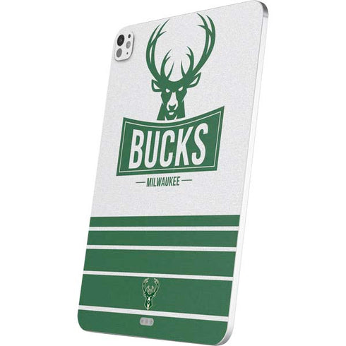 NBA Milwaukee Bucks Static iPad Pro 13in M4 (2024) Skin