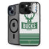 NBA Milwaukee Bucks Static iPhone 15 Kickstand Case