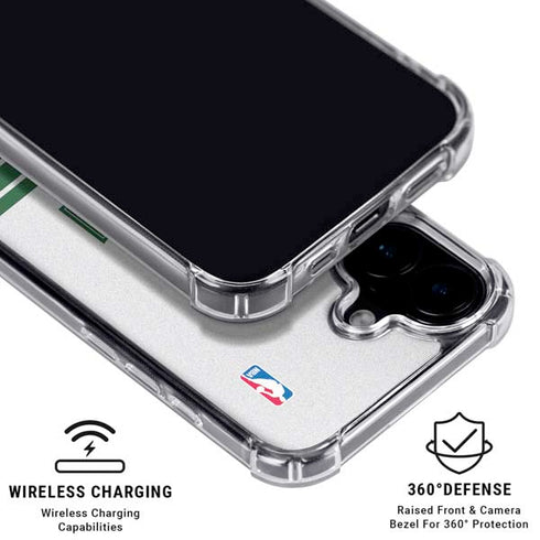 NBA Milwaukee Bucks Static iPhone 16 MagSafe Case