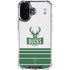 NBA Milwaukee Bucks Static iPhone 16 Plus Clear Case