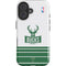 NBA Milwaukee Bucks Static iPhone 16 Plus Impact Case