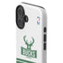 NBA Milwaukee Bucks Static iPhone 16 Plus Impact Case