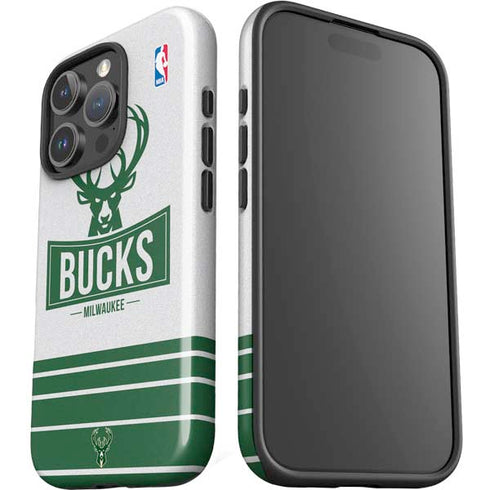 NBA Milwaukee Bucks Static iPhone 16 Pro Impact Case