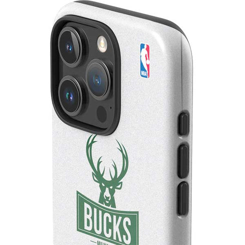 NBA Milwaukee Bucks Static iPhone 16 Pro Max Impact Case