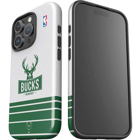 NBA Milwaukee Bucks Static iPhone 16 Pro Max Impact Case