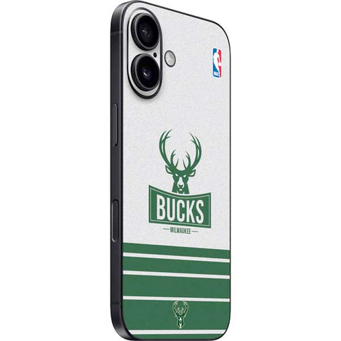 NBA Milwaukee Bucks Static iPhone 16 Skin