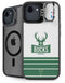 NBA Milwaukee Bucks Static iPhone 16e Kickstand Case