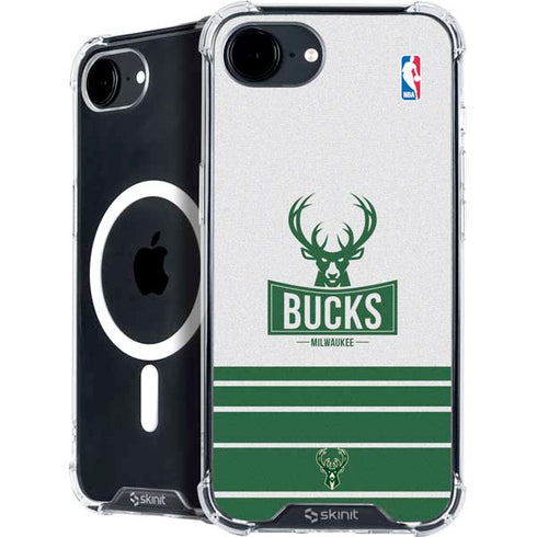 NBA Milwaukee Bucks Static iPhone 16e MagSafe Case