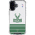 NBA Milwaukee Bucks Static iPhone 17 Clear Case