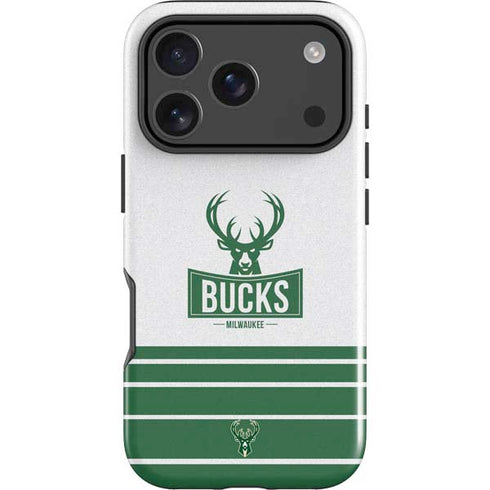NBA Milwaukee Bucks Static iPhone 18 Pro Impact Case