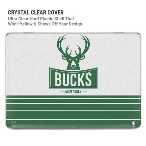 NBA Milwaukee Bucks Static MacBook Pro 14in (2021-24) Case plus Skin