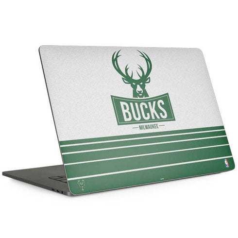 NBA Milwaukee Bucks Static MacBook Skins