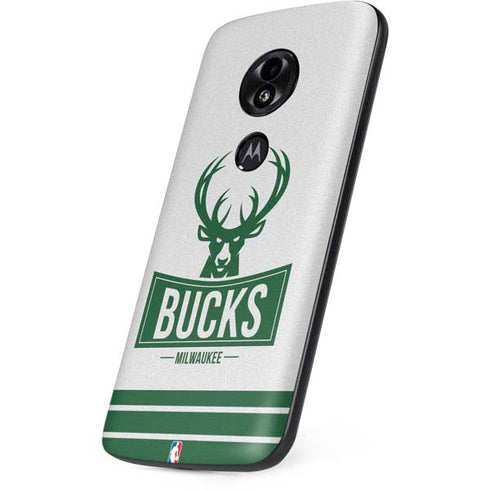 NBA Milwaukee Bucks Static Moto E5 Play Skin