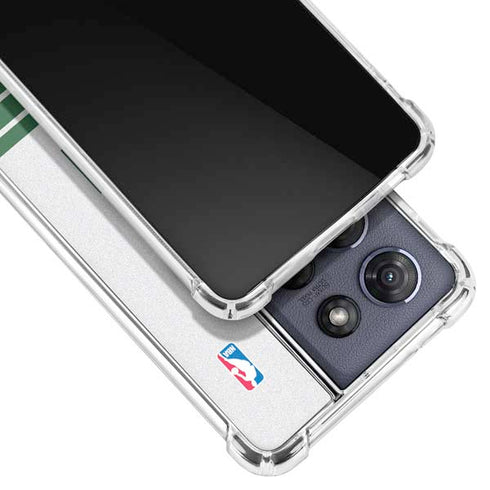 NBA Milwaukee Bucks Static Moto G 5G (2025) Clear Case