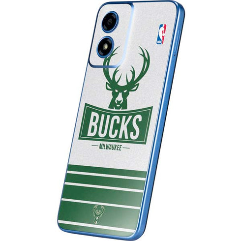 NBA Milwaukee Bucks Static Moto G Play 4G (2024) Skin