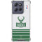NBA Milwaukee Bucks Static Moto G Stylus 5G (2025) Clear Case
