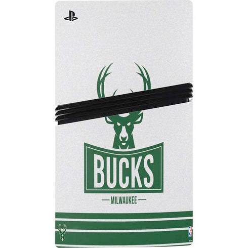 NBA Milwaukee Bucks Static PS5 Pro Bundle Skin