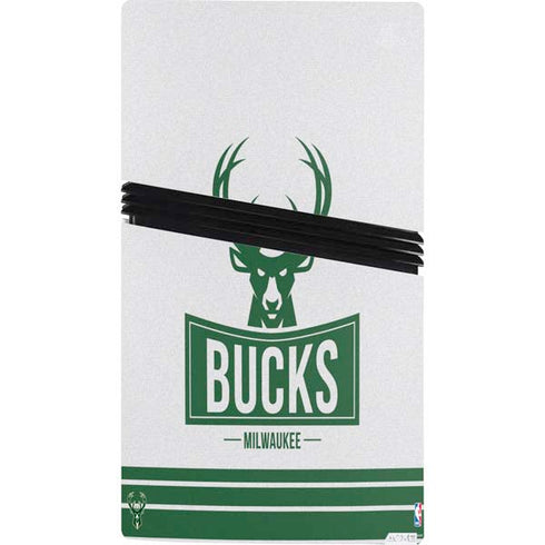 NBA Milwaukee Bucks Static PS5 Pro Console Skin