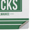 NBA Milwaukee Bucks Static PS5 Pro Disk Console Skin
