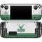 NBA Milwaukee Bucks Static Steam Deck Handheld Gaming Computer Skin