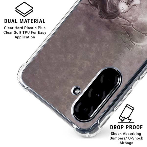 Alchemy Minnaloushe Moon Galaxy A36 5G Clear Case