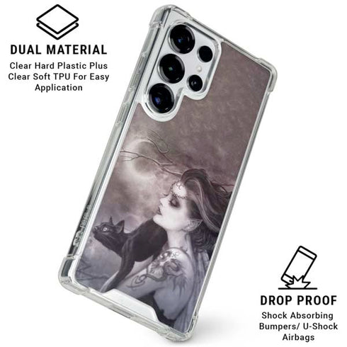 Alchemy Minnaloushe Moon Galaxy S26 Ultra Clear Case