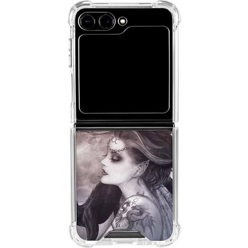 Alchemy Minnaloushe Moon Galaxy Z Flip6 Clear Case