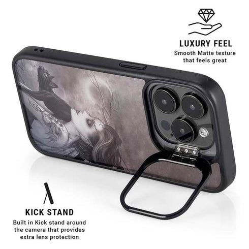 Alchemy Minnaloushe Moon iPhone 14 Pro Max Kickstand Case