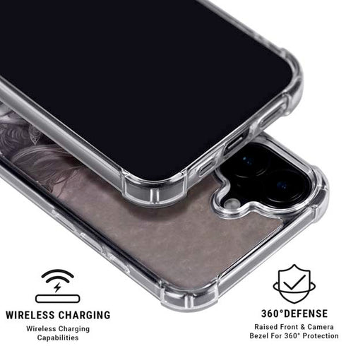 Alchemy Minnaloushe Moon iPhone 17 Clear Case