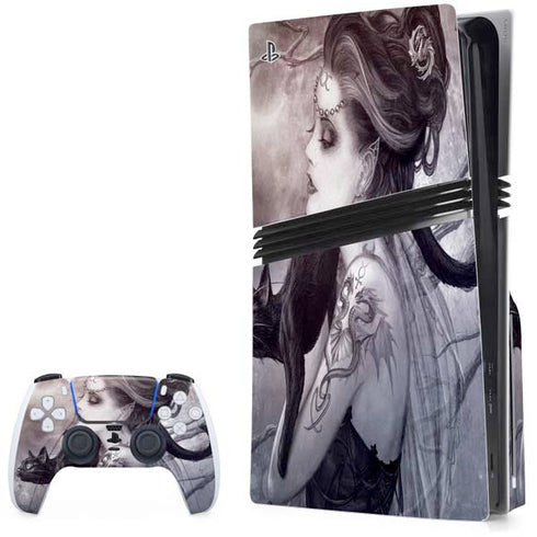 Alchemy Minnaloushe Moon PS5 Pro Disk Bundle Skin
