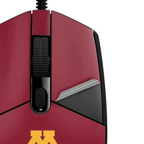 University of Minnesota Minneapolis MN Est 1851 G203 Prodigy RGB Wired Gaming Mouse Skin