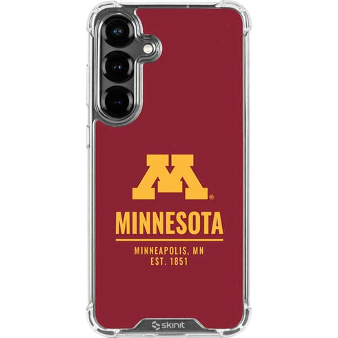 University of Minnesota Minneapolis MN Est 1851 Galaxy S26 Plus Clear Case