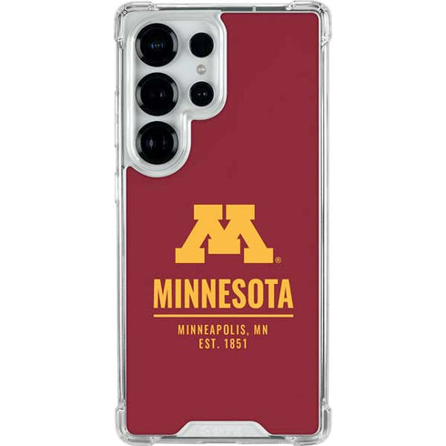University of Minnesota Minneapolis MN Est 1851 Galaxy S26 Ultra Clear Case