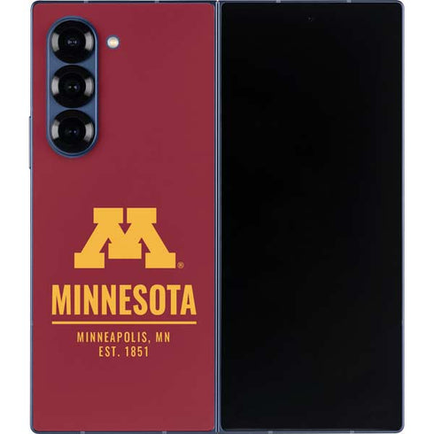 University of Minnesota Minneapolis MN Est 1851 Galaxy Z Fold6 Skin