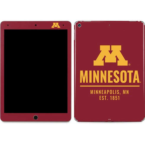 University of Minnesota Minneapolis MN Est 1851 iPad Skins