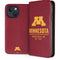 University of Minnesota Minneapolis MN Est 1851 iPhone 15 Plus Folio Case