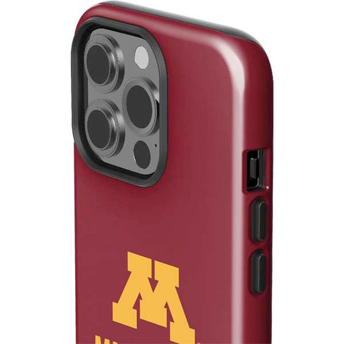 University of Minnesota Minneapolis MN Est 1851 iPhone 15 Pro Impact Case