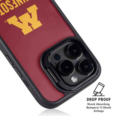 University of Minnesota Minneapolis MN Est 1851 iPhone 15 Pro Kickstand Case