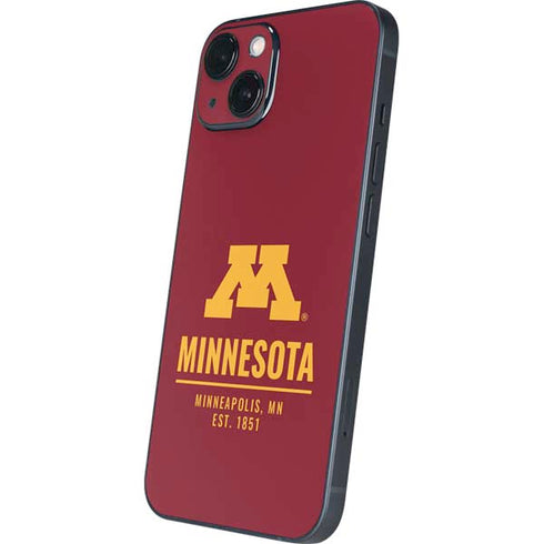 University of Minnesota Minneapolis MN Est 1851 iPhone 15 Skin